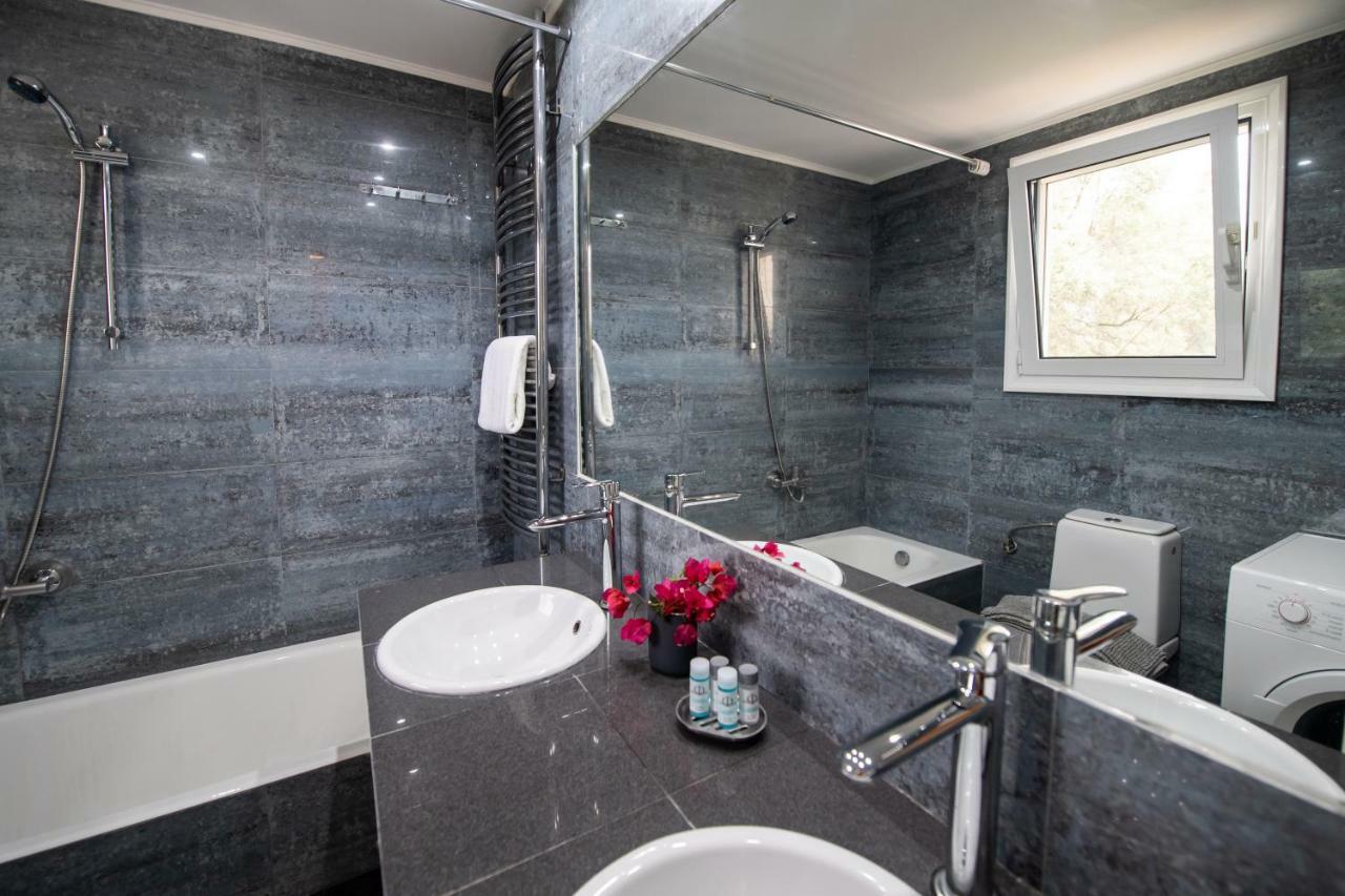 Violet Luxury Villa Kalligoni エクステリア 写真
