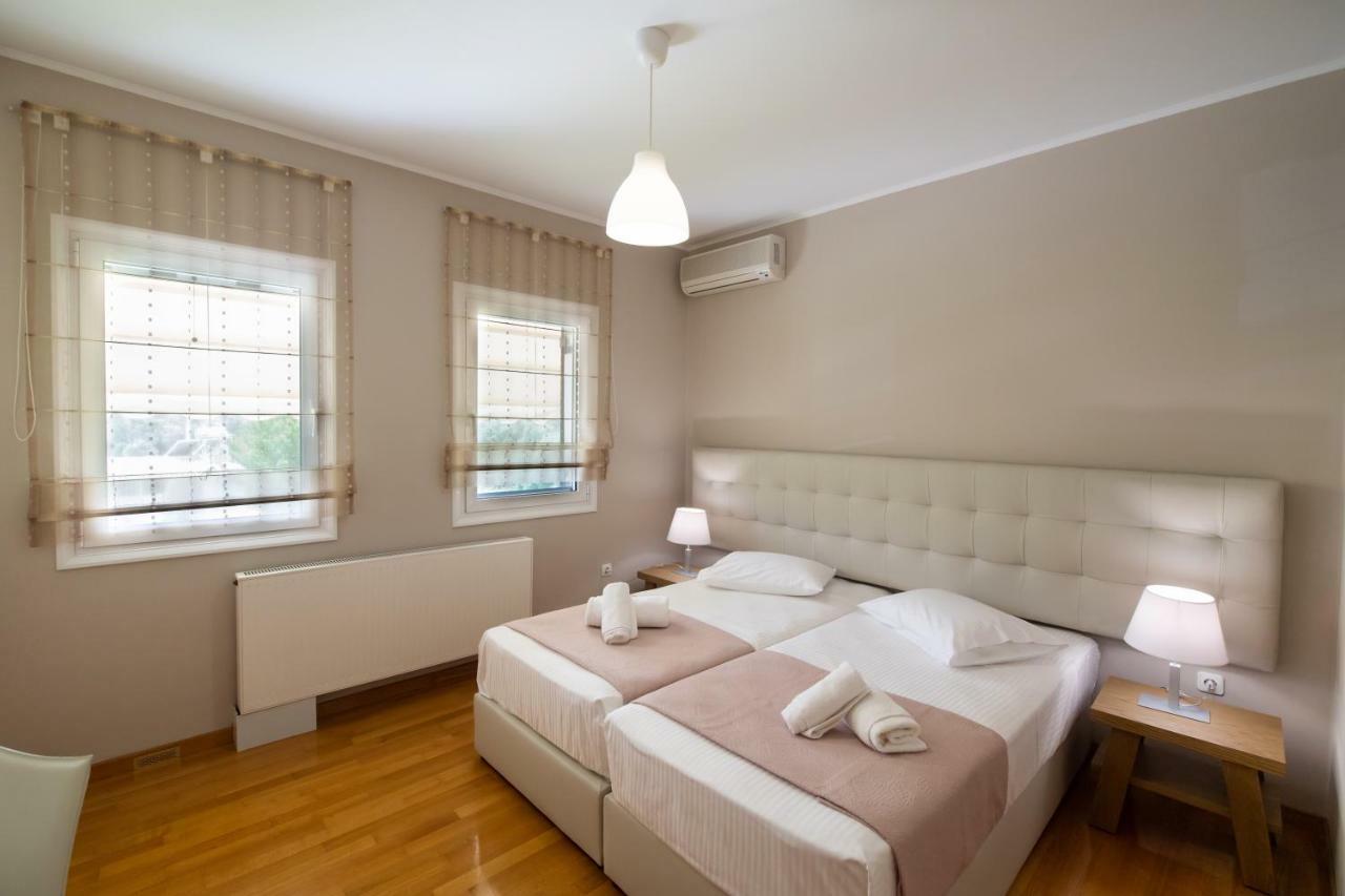 Violet Luxury Villa Kalligoni エクステリア 写真