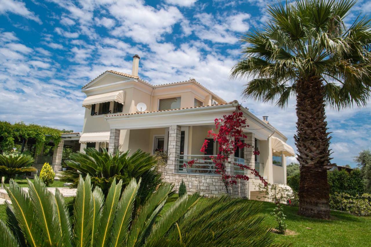 Violet Luxury Villa Kalligoni エクステリア 写真