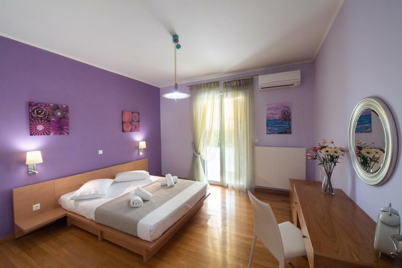 Violet Luxury Villa Kalligoni エクステリア 写真
