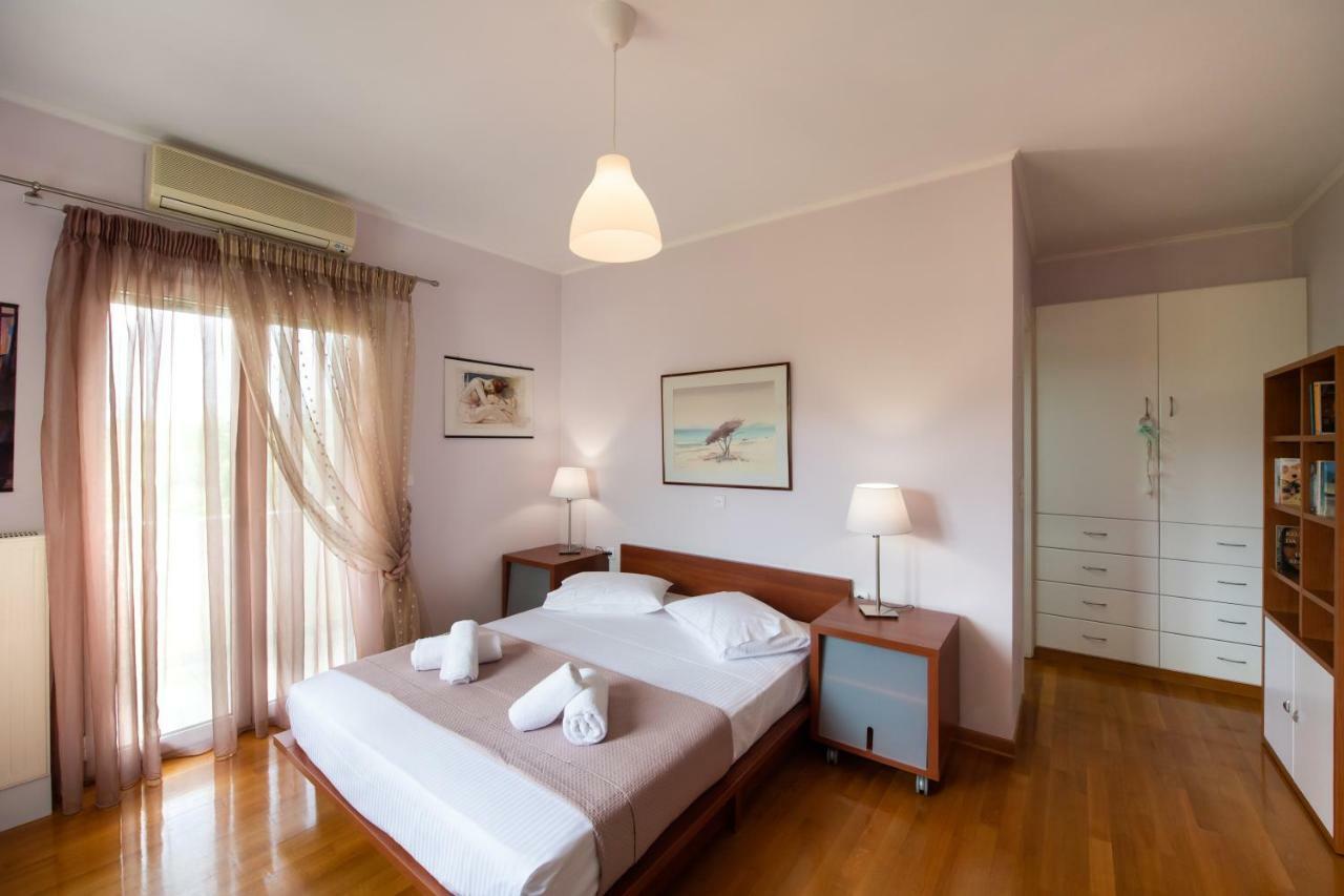 Violet Luxury Villa Kalligoni エクステリア 写真