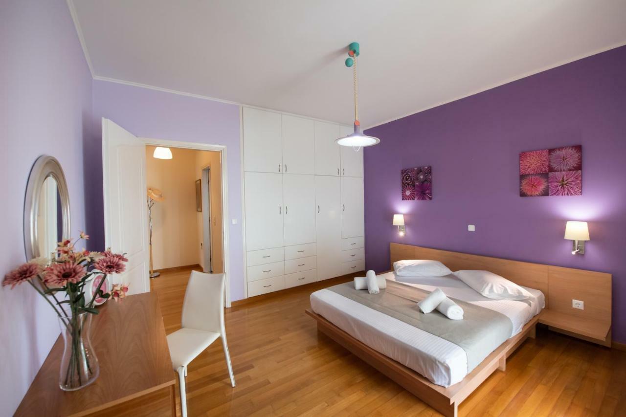 Violet Luxury Villa Kalligoni エクステリア 写真